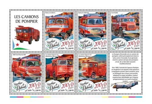 Francobolli camion dei - camion,