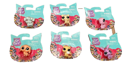 Lof six mini littlest - six, pet