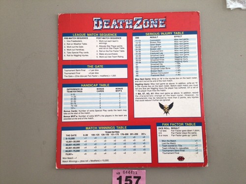 Blood bowl death zone scheda - death,