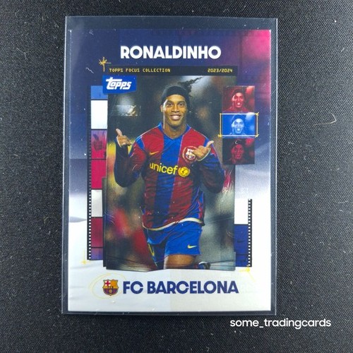 Topps ronaldinho barcelona - topps,