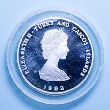 Turks caicos crowns 1982 - &, 10