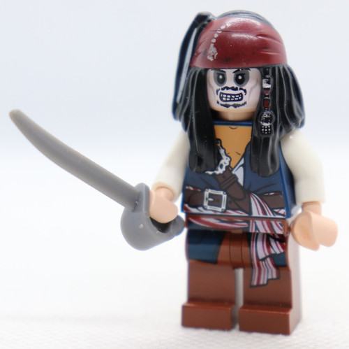 Captain jack sparrow - sparrow, skeleton