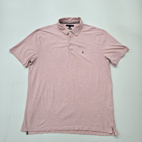 Tommy hilfiger polo uomo rosa - hilfiger,
