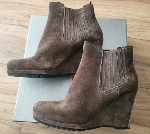 Stivali prada scamosciati - ,