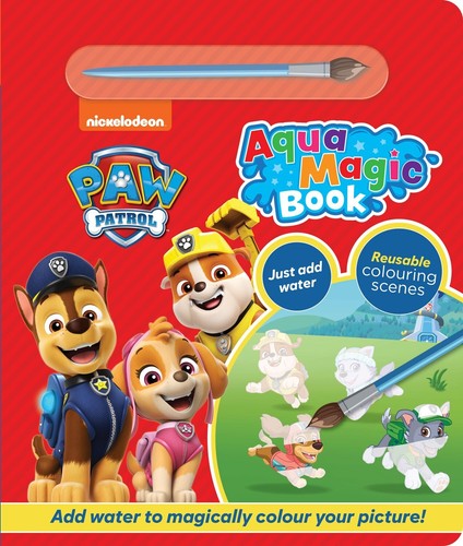 Paw patrol aqua magic book - patrol,