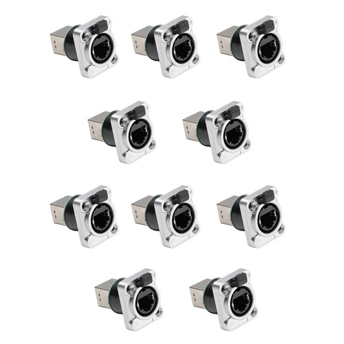 10pcs presa ethernet - 10pcs,