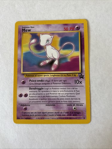 Pokemon mew promo black - pokemon, star