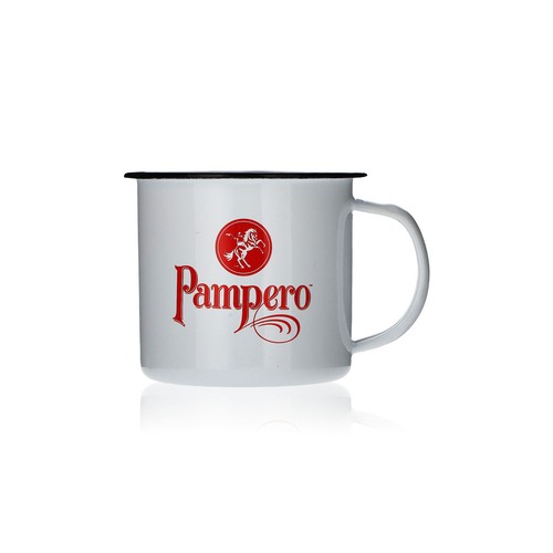 Tazza smaltata rum pampero - tazza,