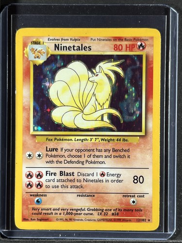 Ninetales 012 102 set - ninetales, base