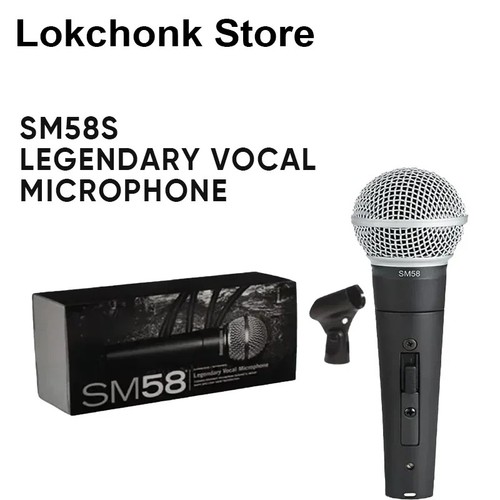 Metal sm58 microfono dinamico - metal,