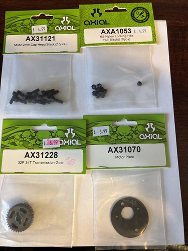 Pacchetto ricambi axial yeti - axial,