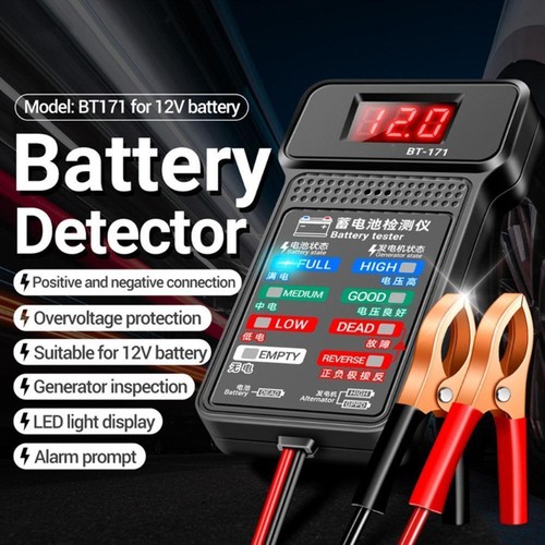 Tester batteria auto digitale