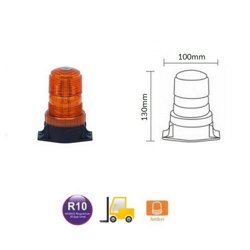 Lampeggiante led arancione - led,