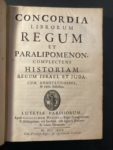 Concordia librorum regum - , et