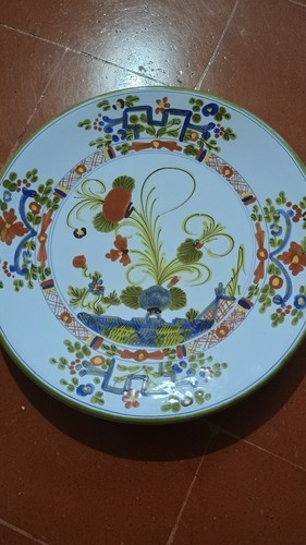 Piatto ceramica dipinta a - piatto,