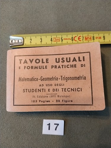 Tavole usuali formule - e,