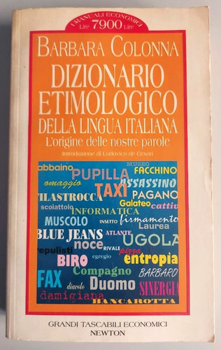 Dizionario etimologico della - dizionario,