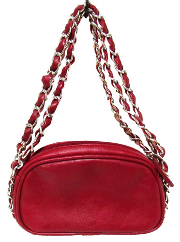 Mini borsa mano pelle - in,
