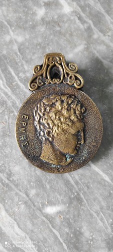 Fermacarte bronzo ottone - bronzo, o