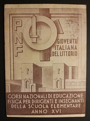 Pnf gil corsi nazionali di - nazionali,