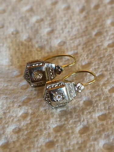 Anciennes boucles oreilles - anciennes,