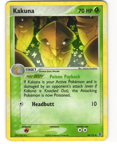 Kakuna reverse holo - kakuna,