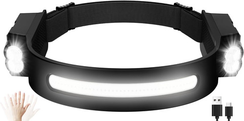 Torcia frontale led - torcia,