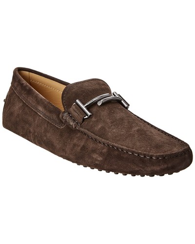 Tod gommino suede loafer - tod’s,