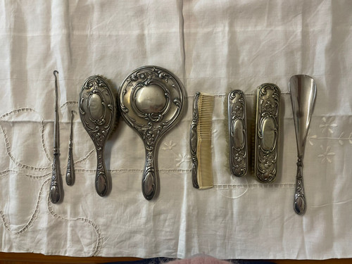 Set toilette argento - in,