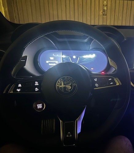 Cockpit contachilometri alfa - cockpit,