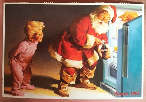 Coca cola cartolina - cola,