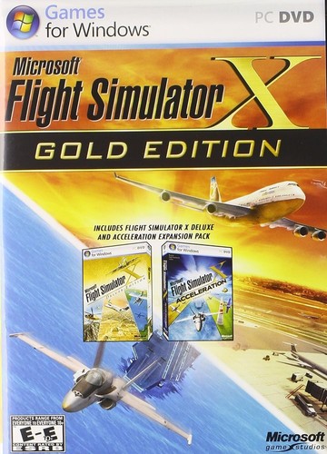 Flight simulator gold - x,