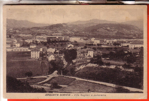Cartolina arquata scrivia fp - arquata,