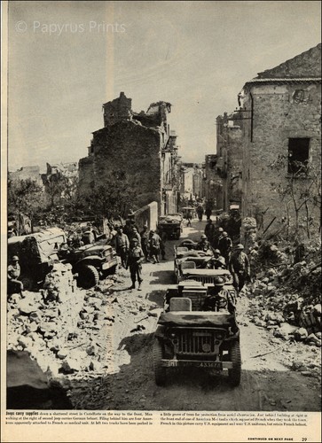 1944 stampa vintage - vintage, ww2