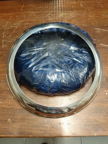 Anello cromato fari mercedes - cromato,