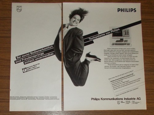 Rara pubblicità philips - pubblicità,