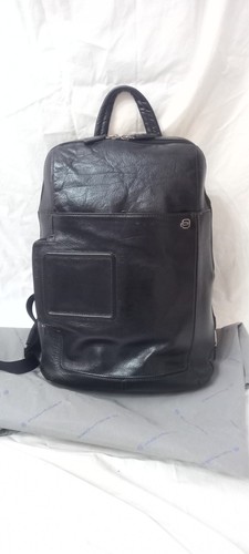 Zaino piquadro nero pelle - in,