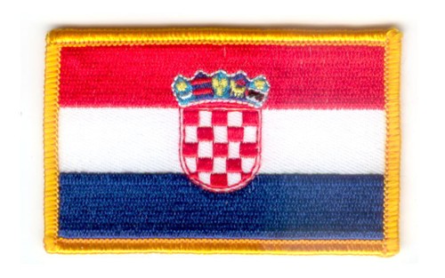 Toppe toppa patch croazia - toppe,