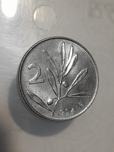 Italia lire 1954 ulivo - lire,