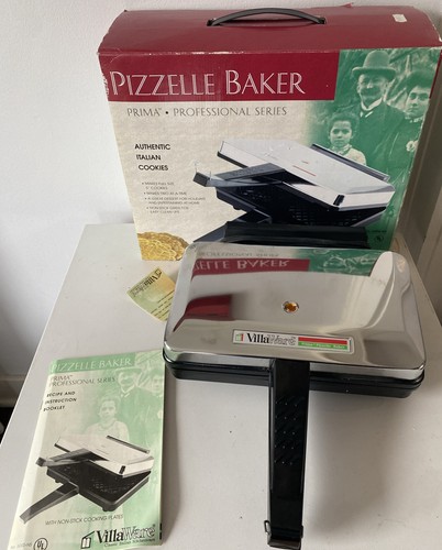 Villaware prima pizzelle baker - villaware,