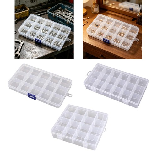 Scatola organizer per - , perline