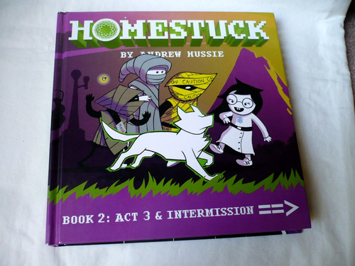 Homestuck book act - book,