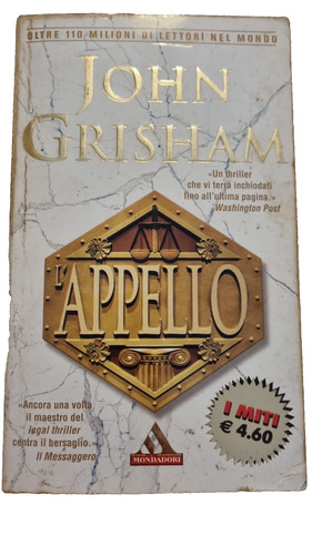 Libro appello john grisham - libro,