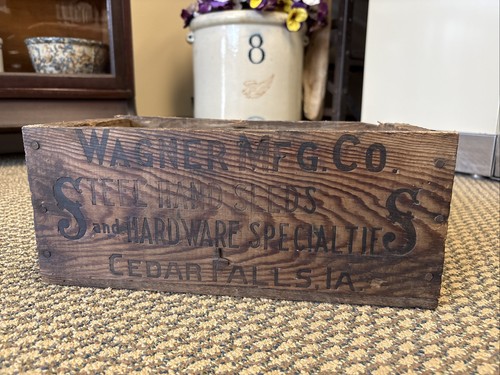 Cassa legno vintage wagner - legno,