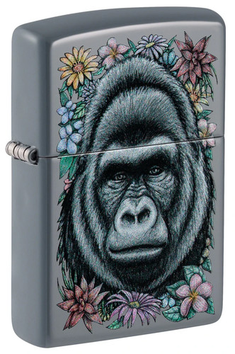 Zippo lighter floral gorilla - zippo,
