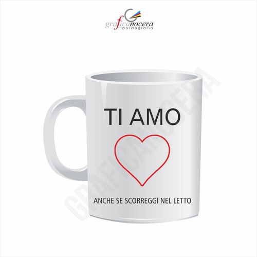 Tazza mug amo anche - ti, se