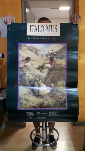 Manifesto mostra italo - mostra,