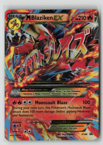 Blaziken xy86 holo - ex,