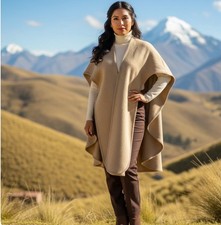 Poncho avvolgente peruviano