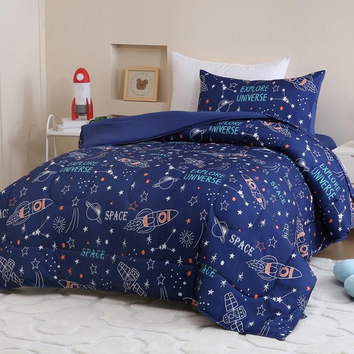 Set piumoni blu navy taglia - set,